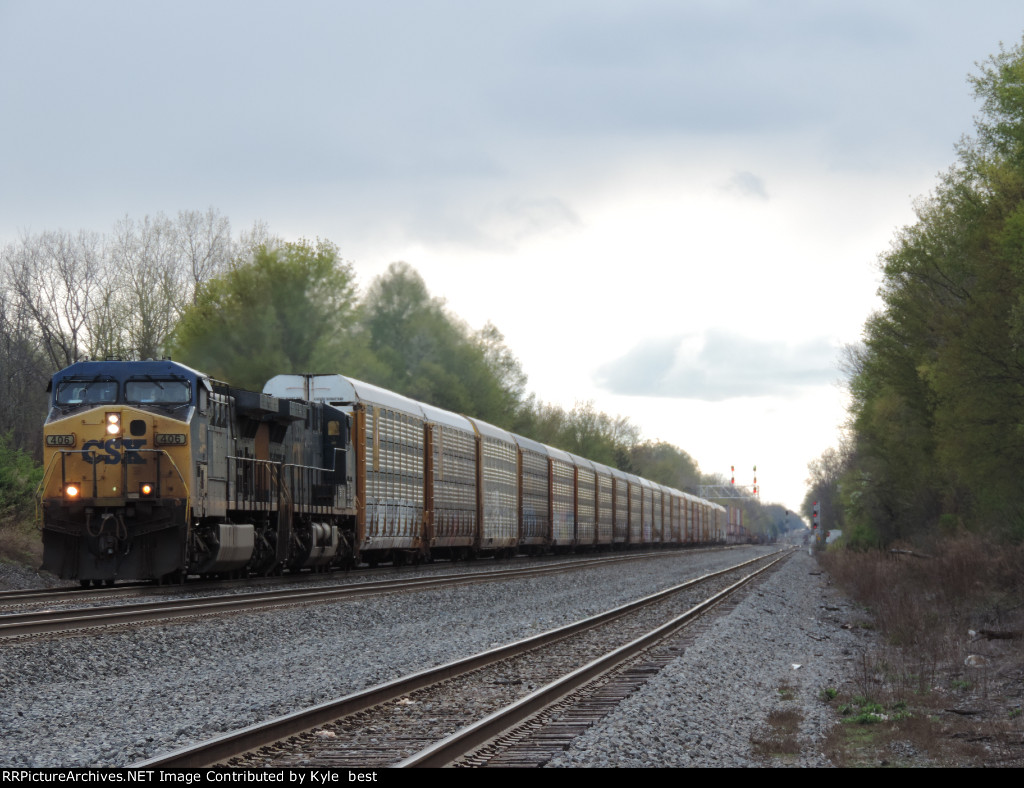 CSX 406 on I168